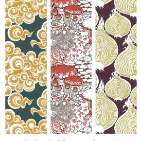 ミツトリヒトギのテキスタイル　mitsutori-hitogi new textile collection 2015 ≪Autumn≫